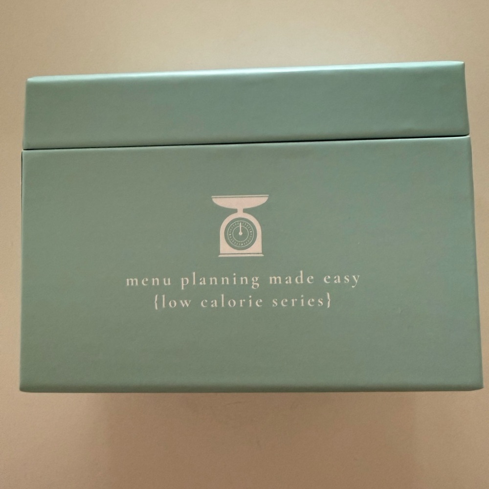Passionate Penny Pincher Recipe Box- Low Calorie Series